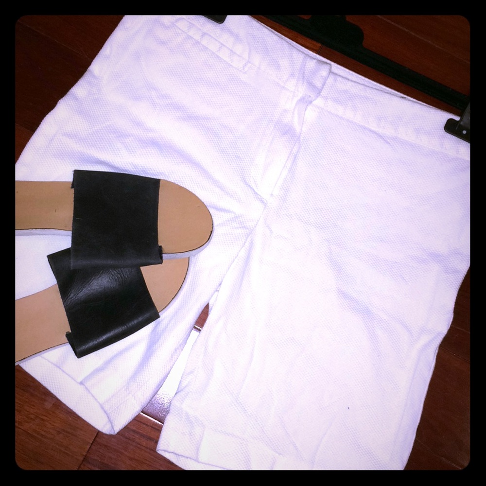 White shorts
